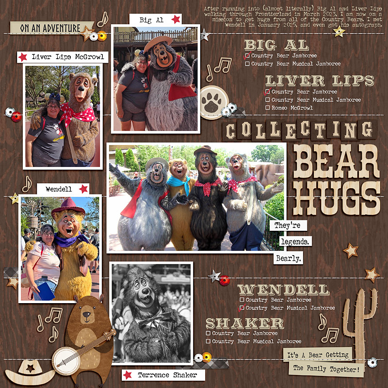 Collecting Bear Hugs