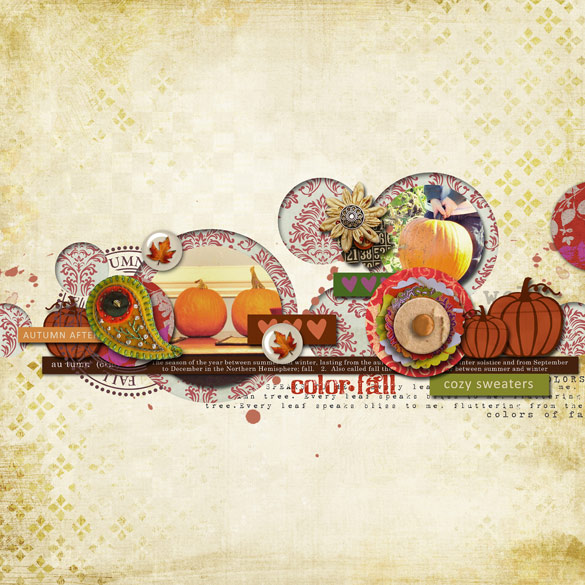 Color-fall