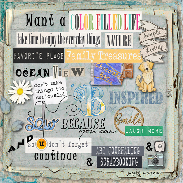 Color Filled Life - June Challenge