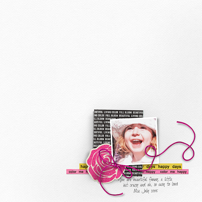 Color Me Happy (MOC Day 10 Clean and Simple)