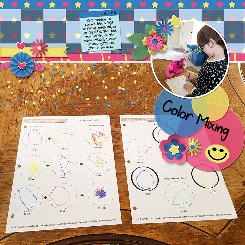 color mixing