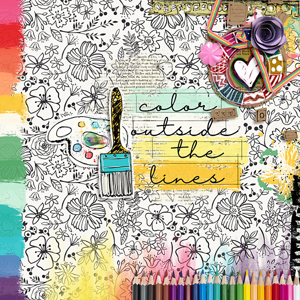 Color outside the lines