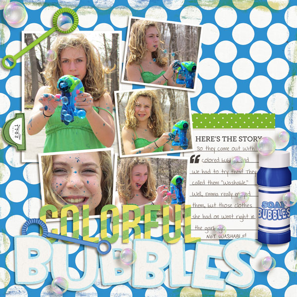 Colored Bubbles