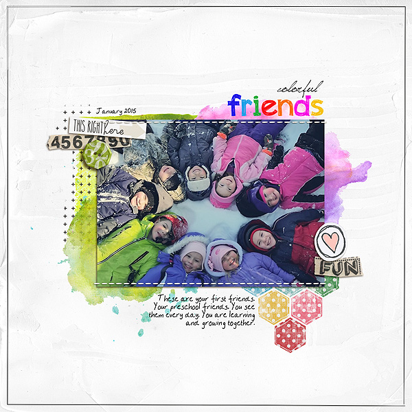 Colorful Friends