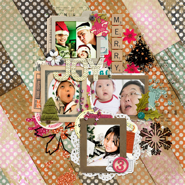 colourful christmas