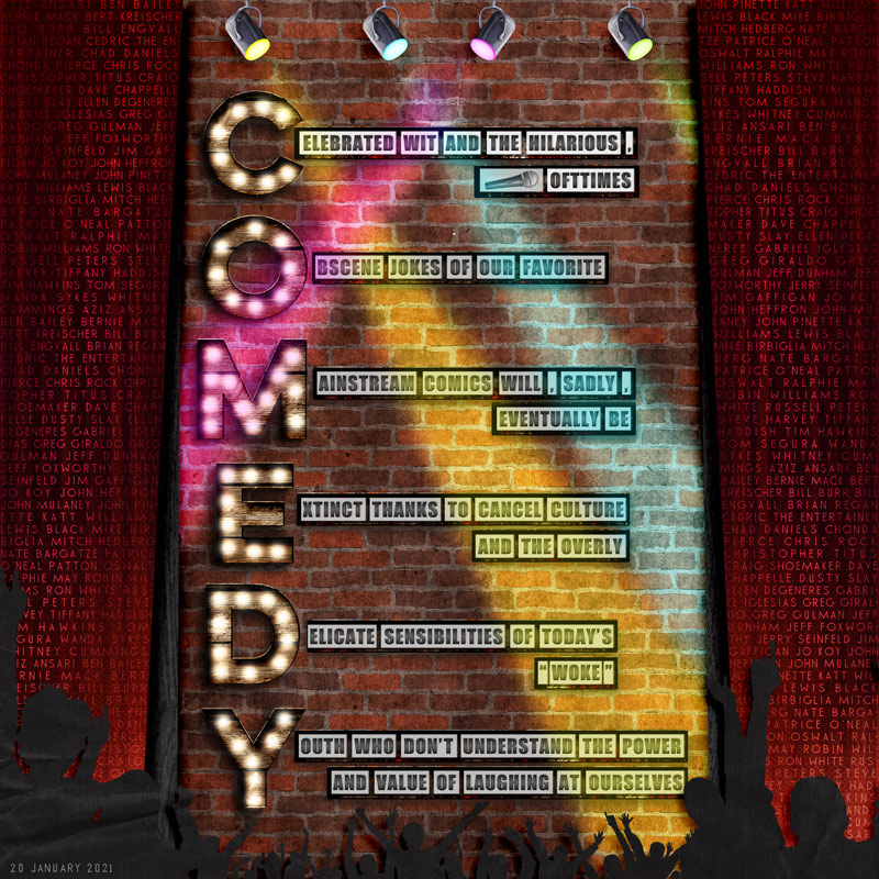 COMEDY (MOC9 #17)