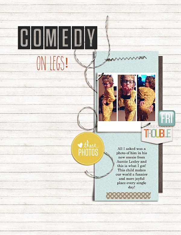 Comedy on legs