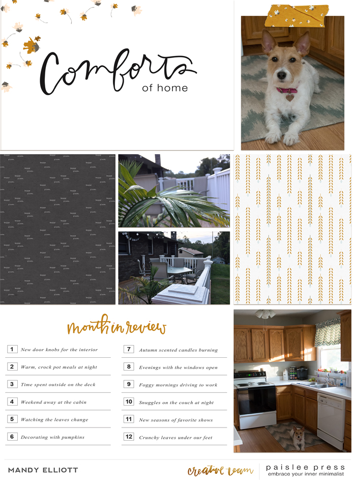 Comforts of Home | Paislee Press CT