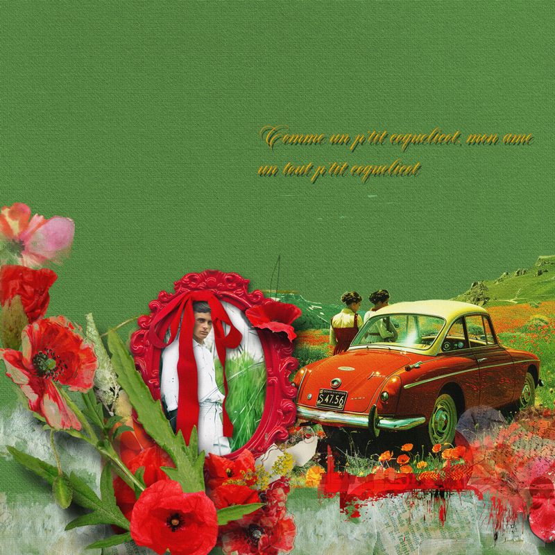 Comme un p'tit coquelicot