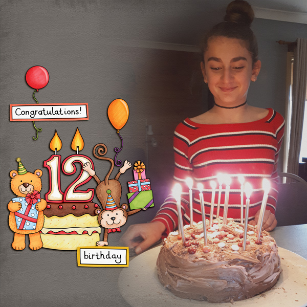 Congratulations 12th birthday