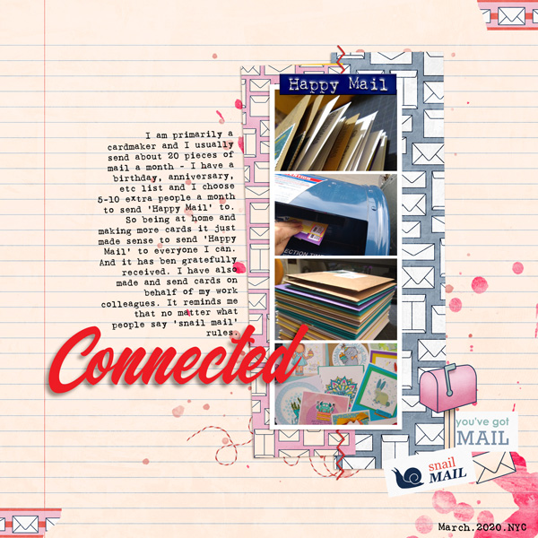 Connected, Happy Mail.