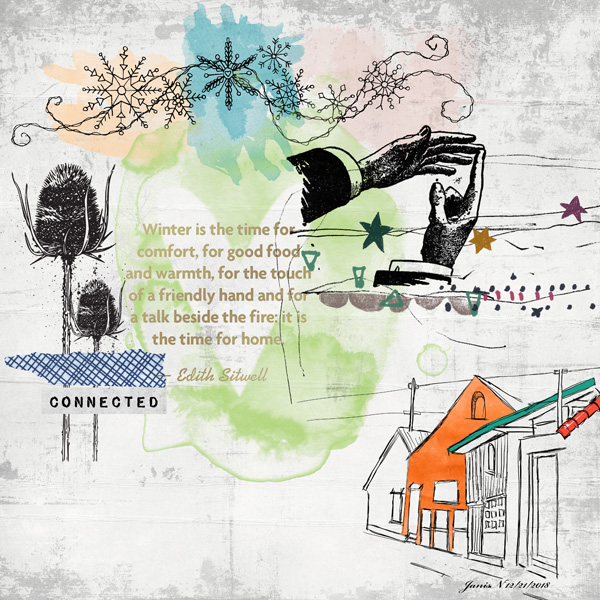 Connected - Make Art & Journal