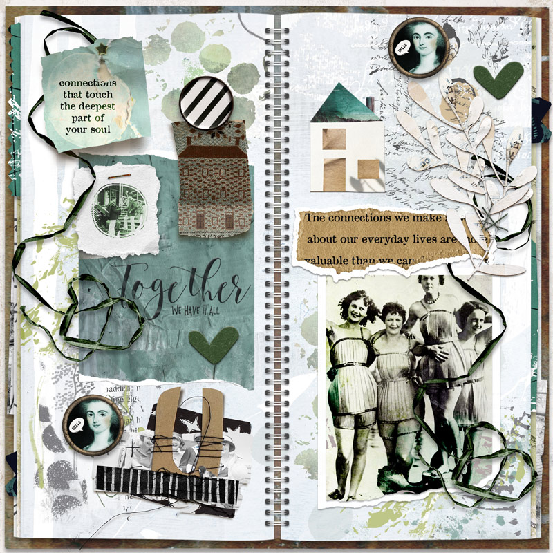 Connecting Junk Journal