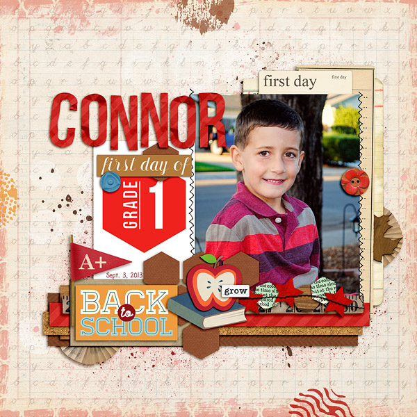 Connor First Grade