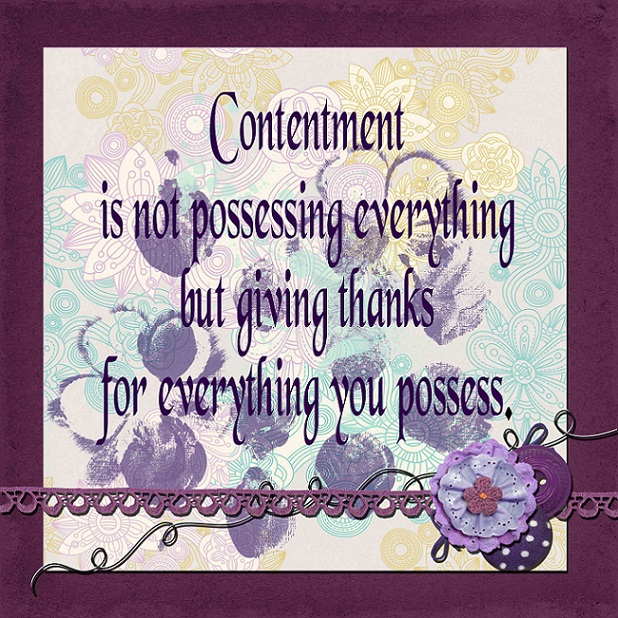 Contentment