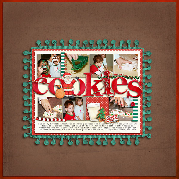 cookies for santa 2009