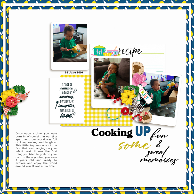 cooking up some fun