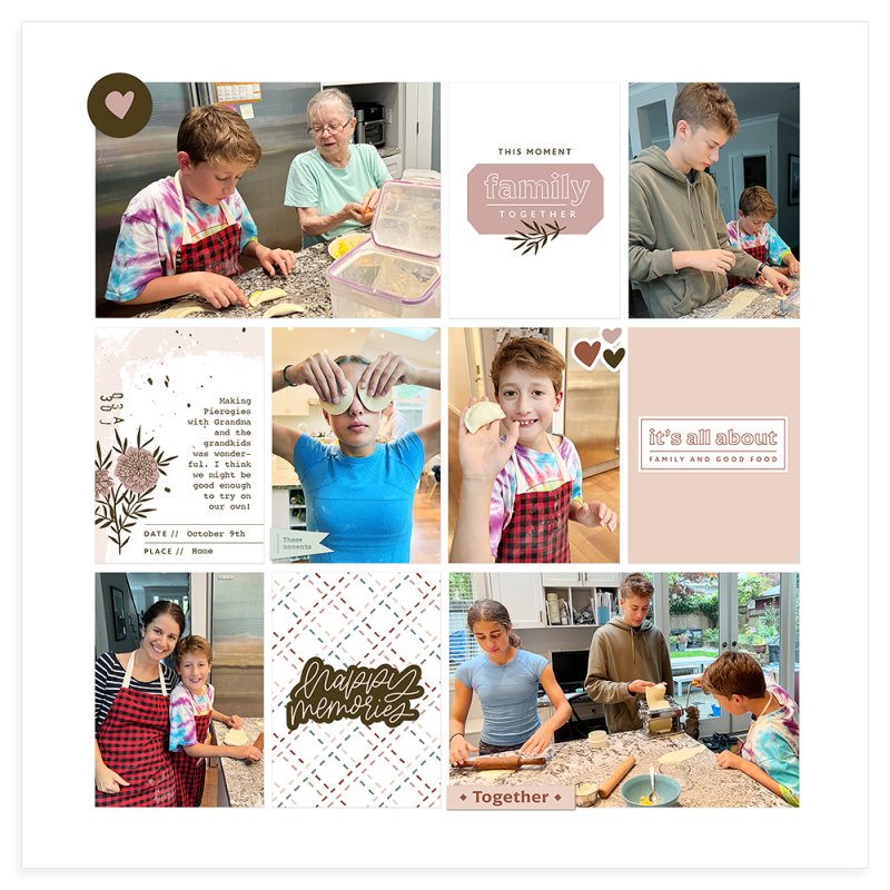 Cooking with Grandma