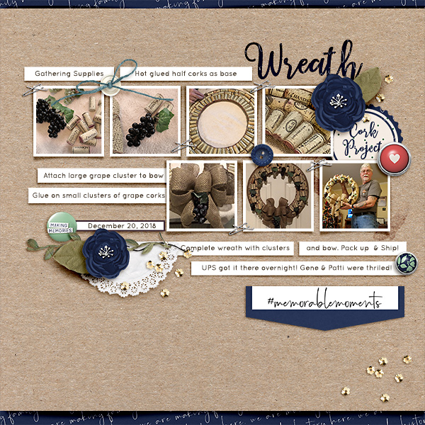 Cork Wreath