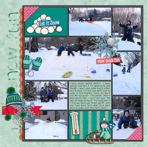 Cousin Snow Fun