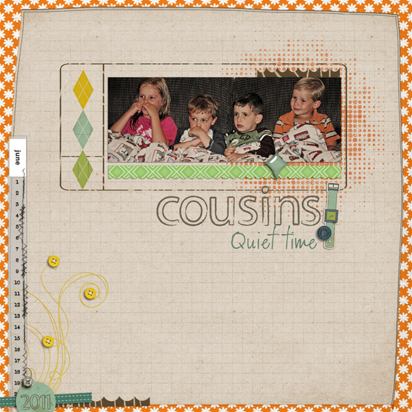 Cousins Quiet Time