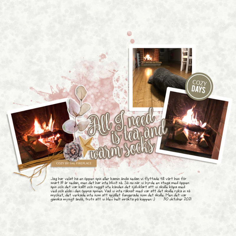 Cozy days - LOD 2025 Feb 23 Designed by Irma