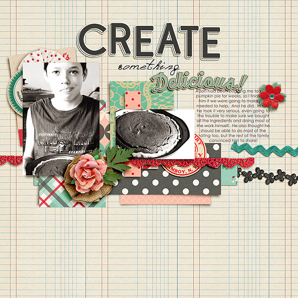 create something delicious