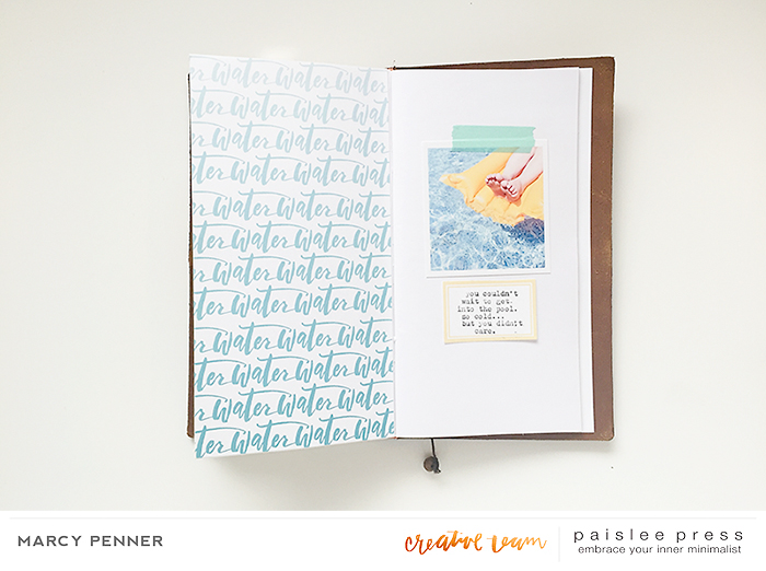 Creating an ombre background // Marcy Penner