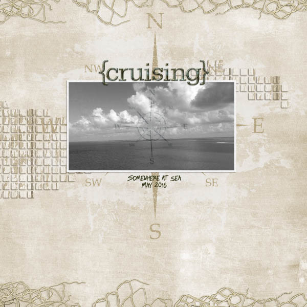 Cruising - December 2016 Scraplift Challenge