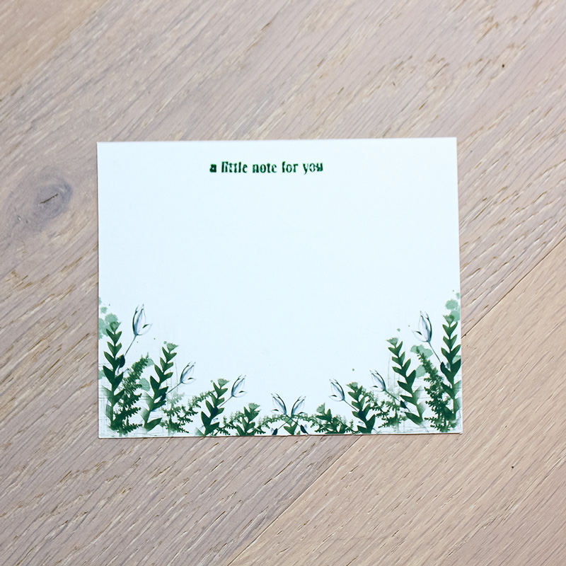 Custom Stationary-Note Card