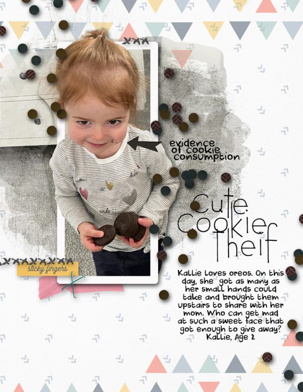 Cute Cookie Theif