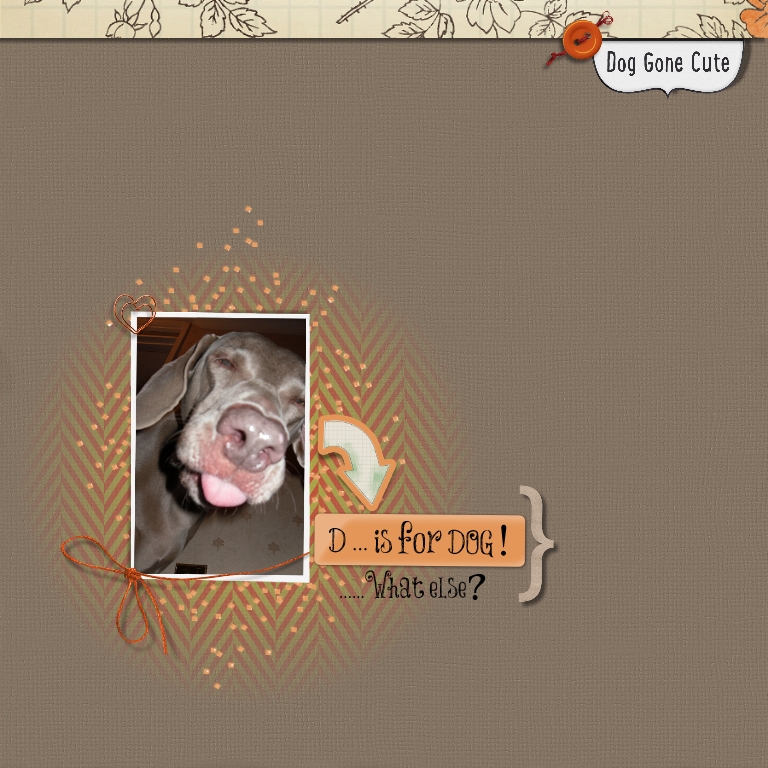 D ... Is For Dog!