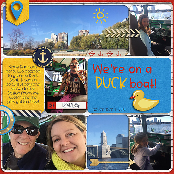 Dad Visit Duckboats