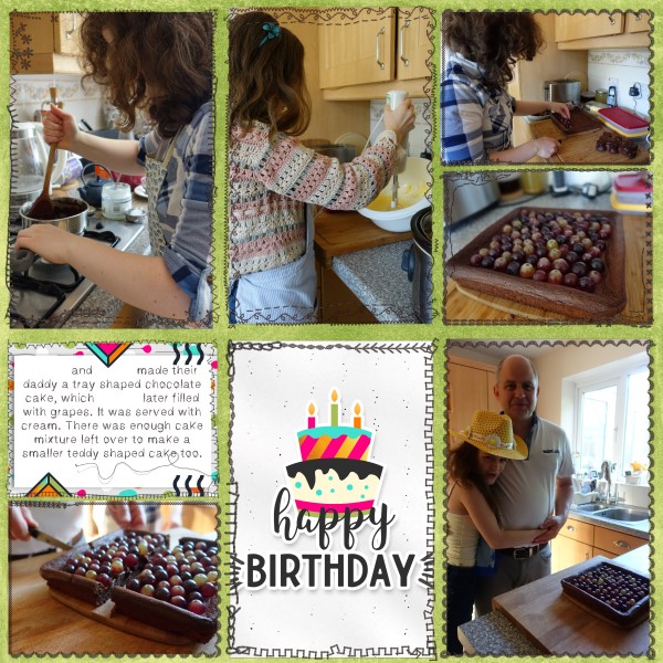 Daddy's Birthday Cake