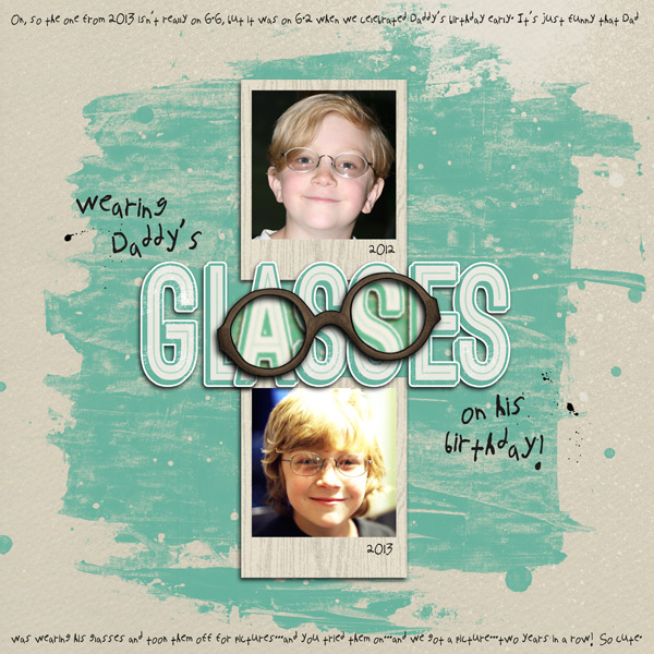 daddy's glasses