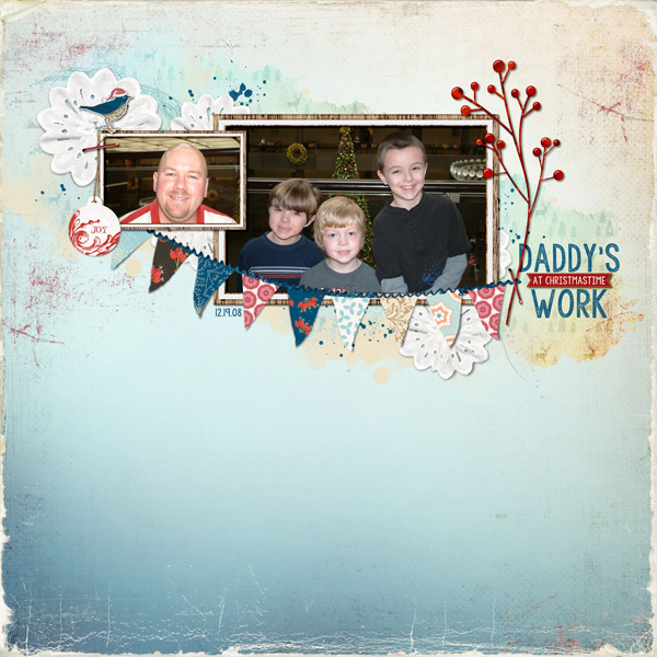 Daddy's Work at Christmastime