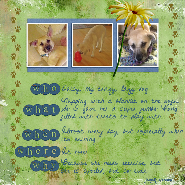 Daisy - April Challenge
