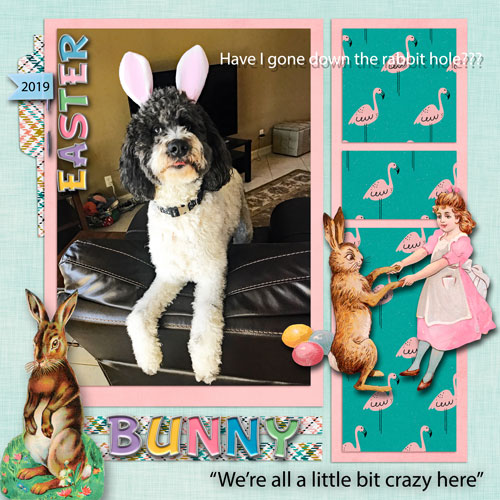 Daisy Easter Bunny