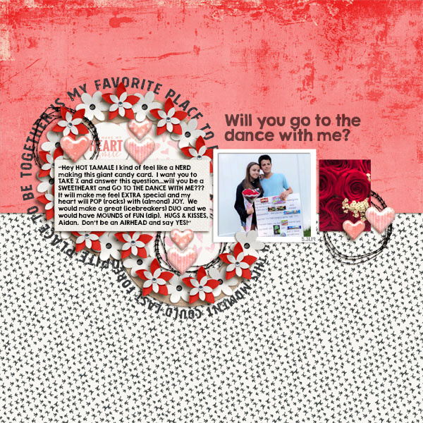 Dance Invite - March Template Challenge