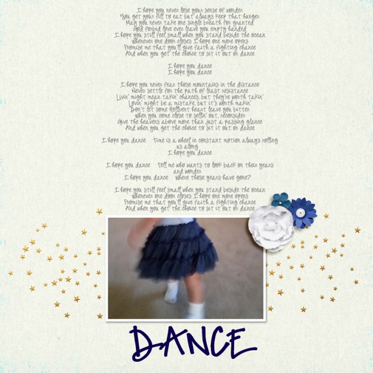 Dance (MOC - Song Lyric)