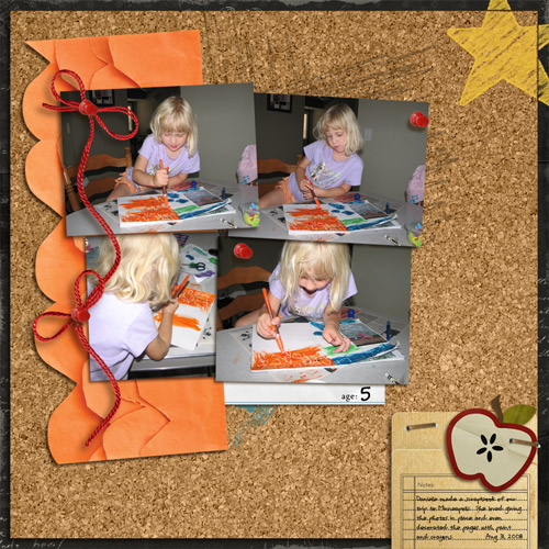 Danielle's Vacation Scrapbook