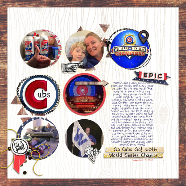 Day 1 - Cubs Won World Series