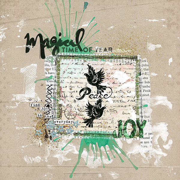 Day 1 - TLPs 12 days of Art Journaling
