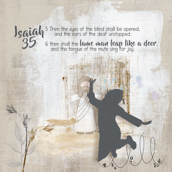 Day 10 - 12 Days Of Art Journaling ~ Isaiah 35