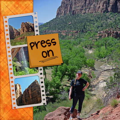 Day 10 One Little Word "Press On"