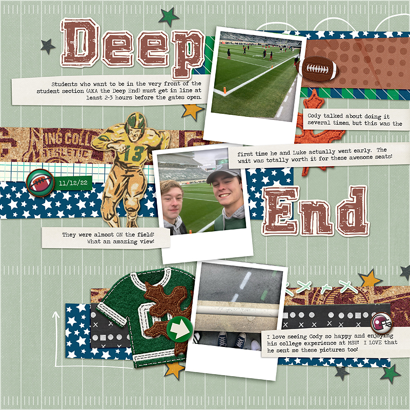 Day 12 - Deep End Football