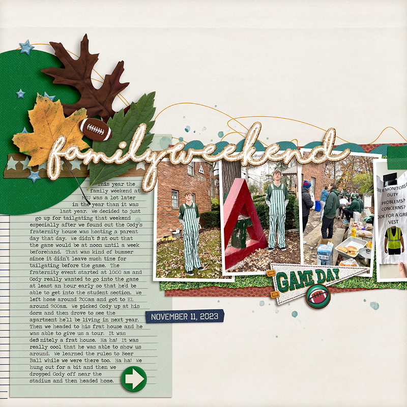 Day 12 - Family Weekend