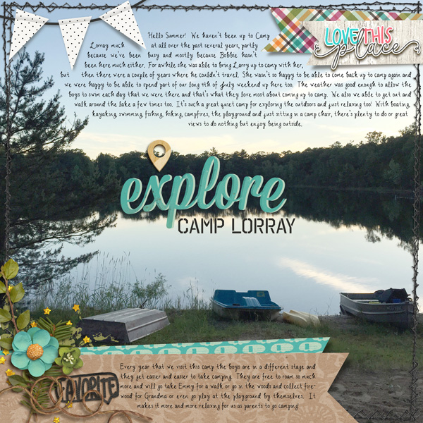 Day 13- Explore Camp Lorray