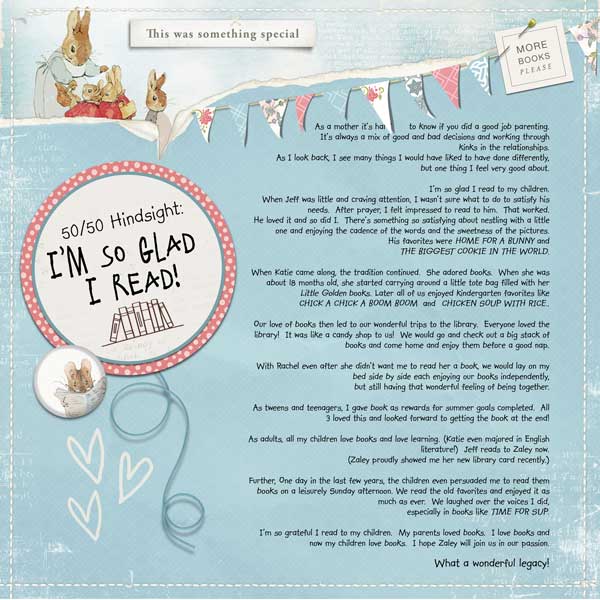 Day 17 Hindsight I read