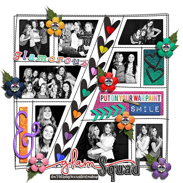 Day 17 The Rainbow Page Challenge (Glam Squad)